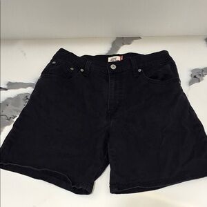 Levi's Dark Denim Jorts Shorts